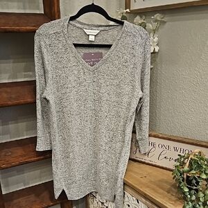 Christopher & Banks Gray Sweater